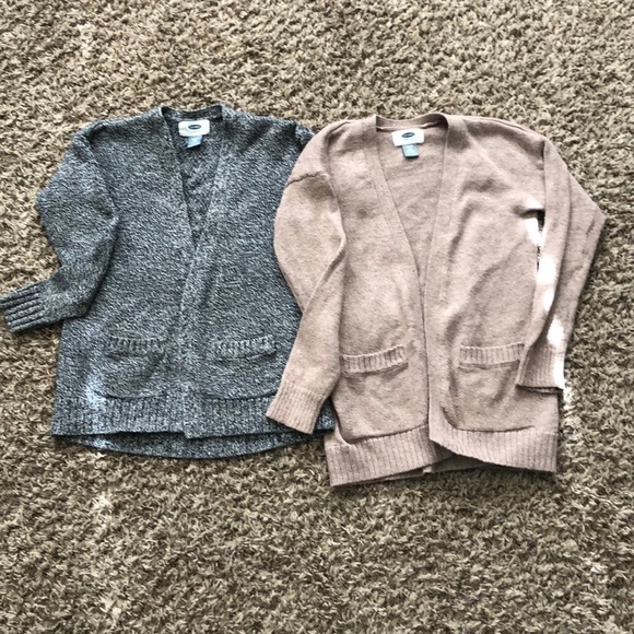 Old Navy Other - 2 Girl cardigan sweaters.